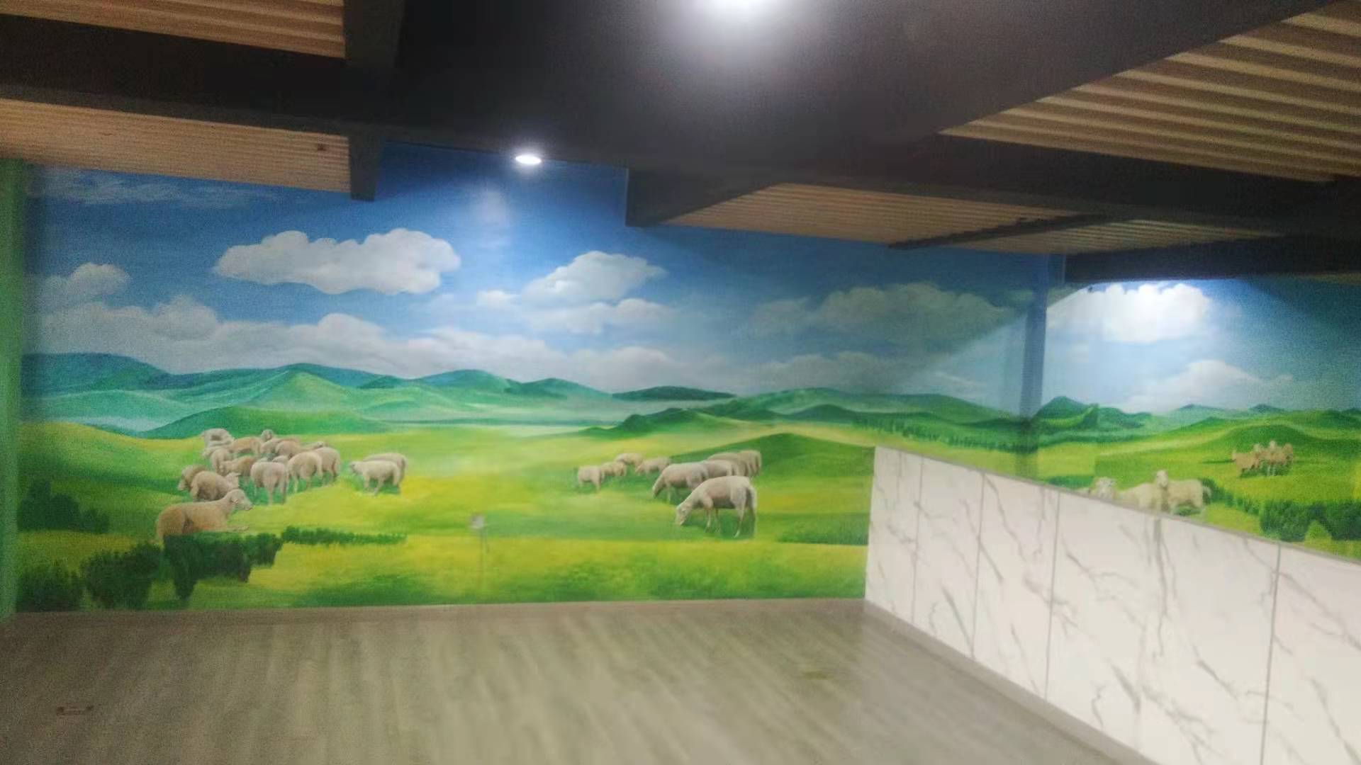 飯店彩繪案例
