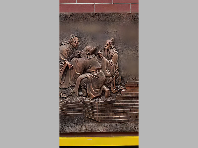 人物浮雕壁畫(huà)