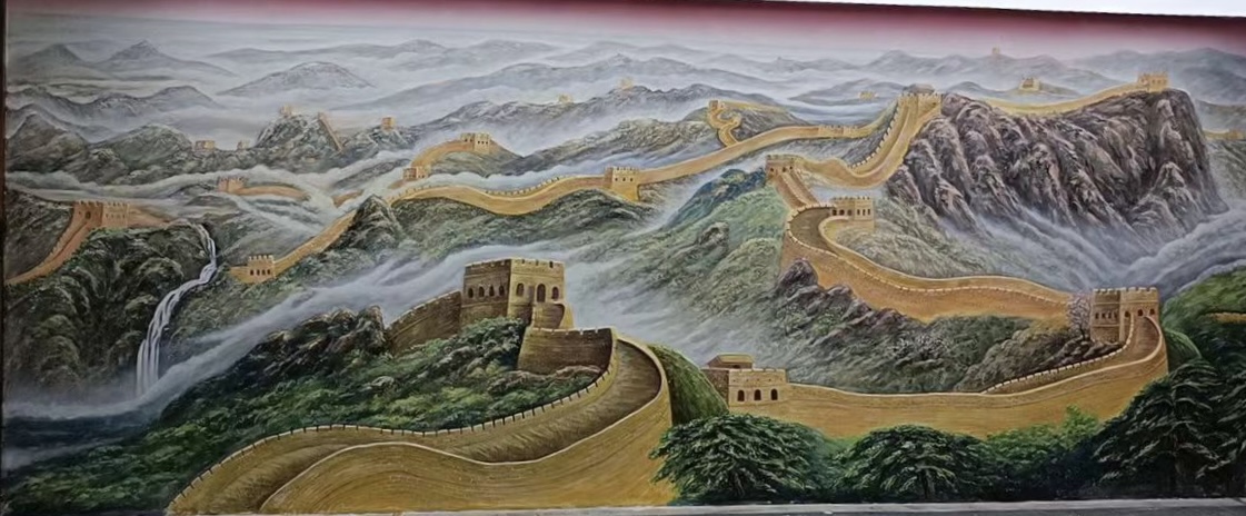 長(zhǎng)城浮雕壁畫(huà)